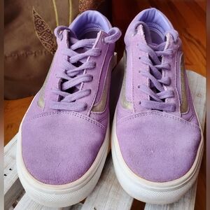 VANS Old Skool Lavender Seude Sneakers